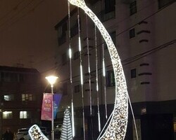 [서울신길교회] 하프조형물